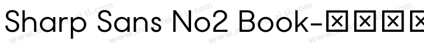 Sharp Sans No2 Book字体转换
